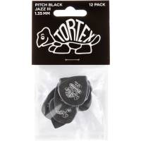 Медіатори Dunlop 482P1.35 Tortex Pitch Black Jazz III Player's Pack 1.35 mm (12 шт.)