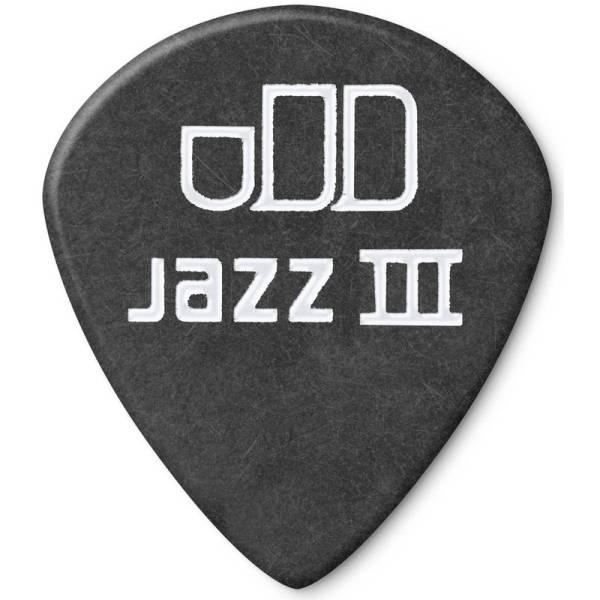 Медіатори Dunlop 482P1.35 Tortex Pitch Black Jazz III Player's Pack 1.35 mm (12 шт.)