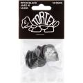 Медіатори Dunlop 482P1.5 Tortex Pitch Black Jazz III Player's Pack 1.5 mm (12 шт.)