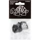 Медиаторы Dunlop 482P1.5 Tortex Pitch Black Jazz III Player's Pack 1.5 mm (12 шт.)