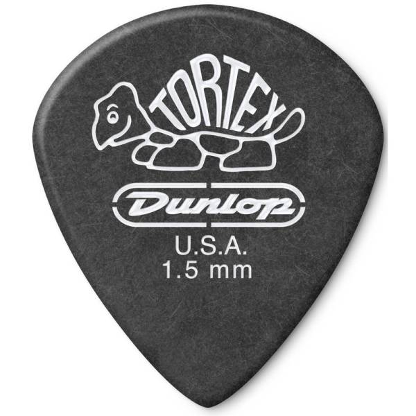 Медиаторы Dunlop 482P1.5 Tortex Pitch Black Jazz III Player's Pack 1.5 mm (12 шт.)