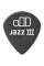 Медиаторы Dunlop 482P1.5 Tortex Pitch Black Jazz III Player's Pack 1.5 mm (12 шт.)