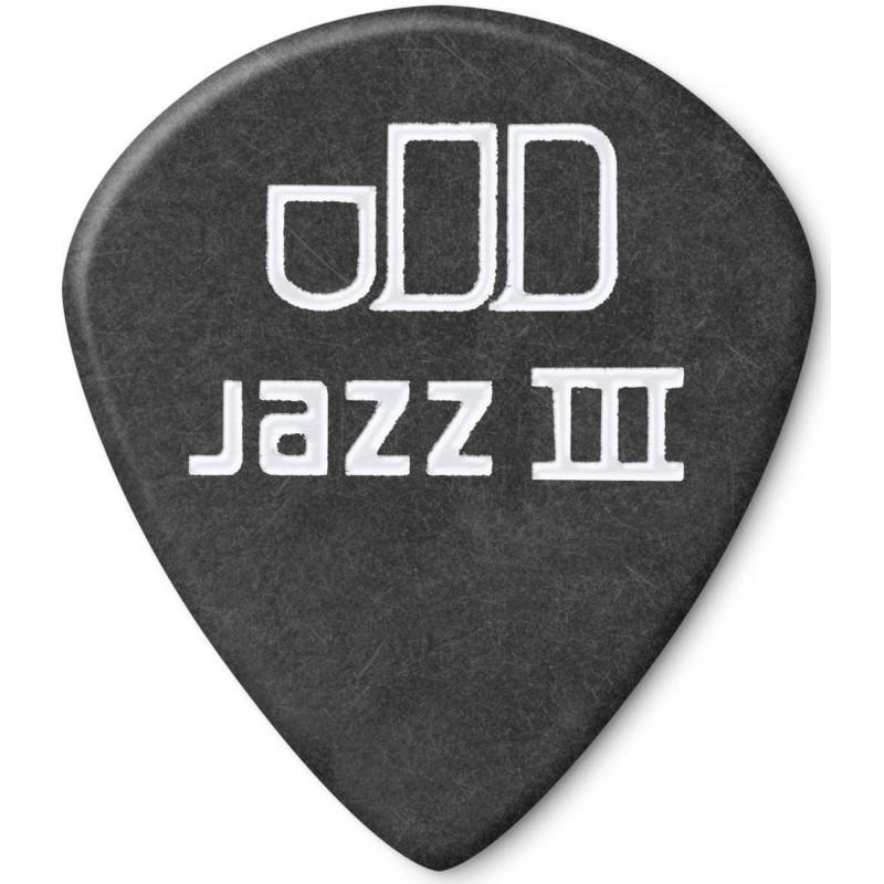 Медиаторы Dunlop 482P1.5 Tortex Pitch Black Jazz III Player's Pack 1.5 mm (12 шт.)
