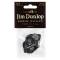 Медиаторы Dunlop 483P02TH Genuine Celluloid Black Pearloid Thin Player's Pack (12 шт.)