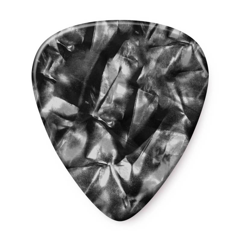 Медиаторы Dunlop 483P02TH Genuine Celluloid Black Pearloid Thin Player's Pack (12 шт.)