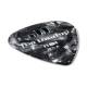Медіатори Dunlop 483P02TH Genuine Celluloid Black Pearloid Thin Player's Pack (12 шт.)