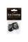 Медиаторы Dunlop 483P03HV Genuine Celluloid Black Heavy Player's Pack (12 шт.)