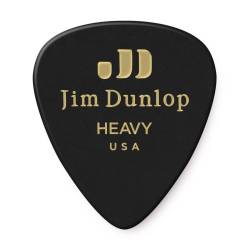 Медіатори Dunlop 483P03HV Genuine Celluloid Black Heavy Player's Pack (12 шт.)