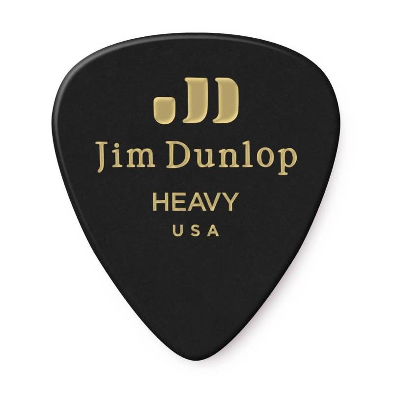Медіатори Dunlop 483P03HV Genuine Celluloid Black Heavy Player's Pack (12 шт.)