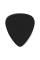 Медиаторы Dunlop 483P03HV Genuine Celluloid Black Heavy Player's Pack (12 шт.)