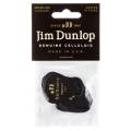 Медіатори Dunlop 483P03MD Genuine Celluloid Black Medium Player's Pack (12 шт.)