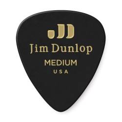 Медіатори Dunlop 483P03MD Genuine Celluloid Black Medium Player's Pack (12 шт.)