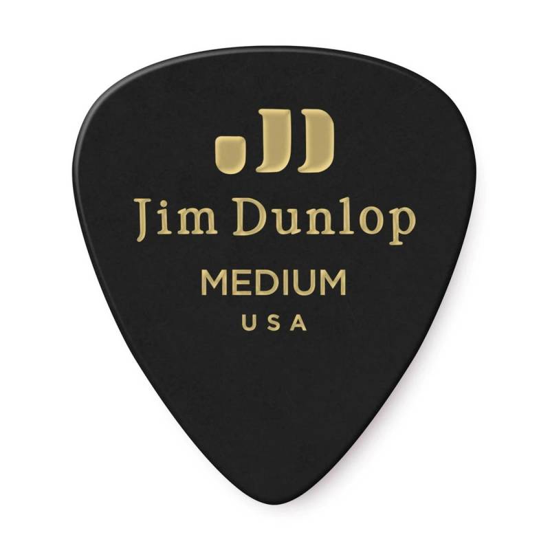 Медіатори Dunlop 483P03MD Genuine Celluloid Black Medium Player's Pack (12 шт.)
