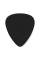 Медиаторы Dunlop 483P03MD Genuine Celluloid Black Medium Player's Pack (12 шт.)