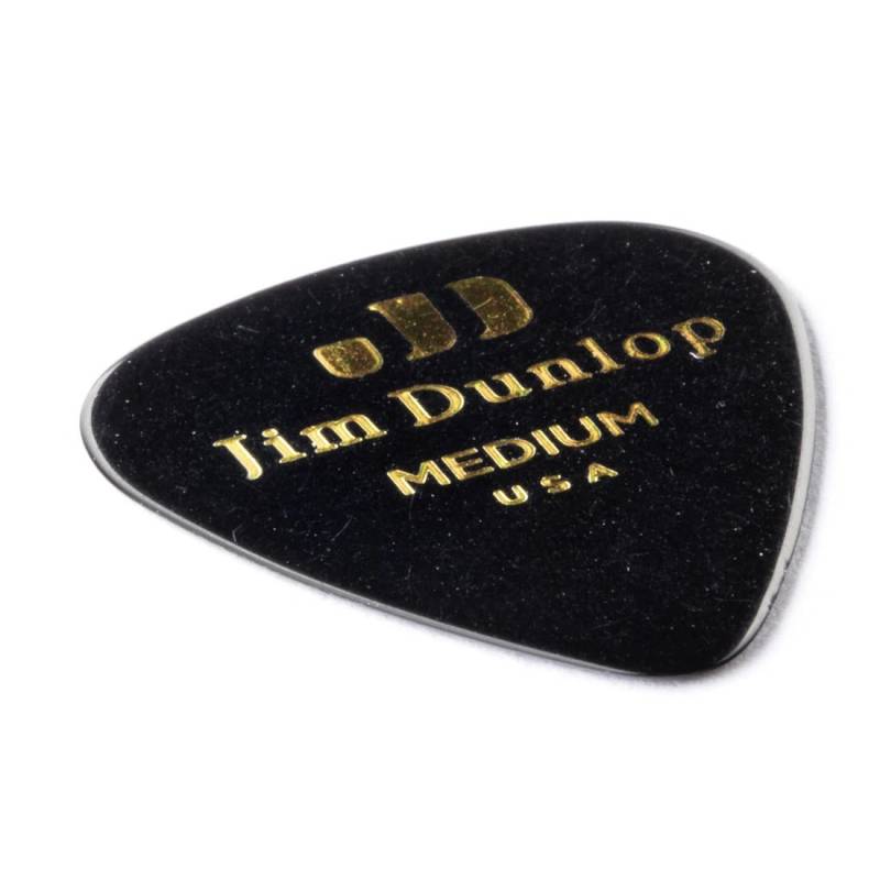 Медіатори Dunlop 483P03MD Genuine Celluloid Black Medium Player's Pack (12 шт.)