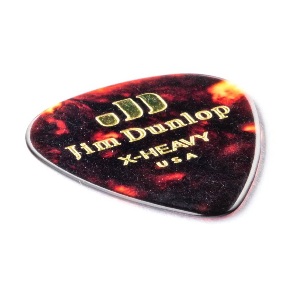 Медиаторы Dunlop 483P05XH Genuine Celluloid Classic Shell Extra Heavy Player's Pack (12 шт.)