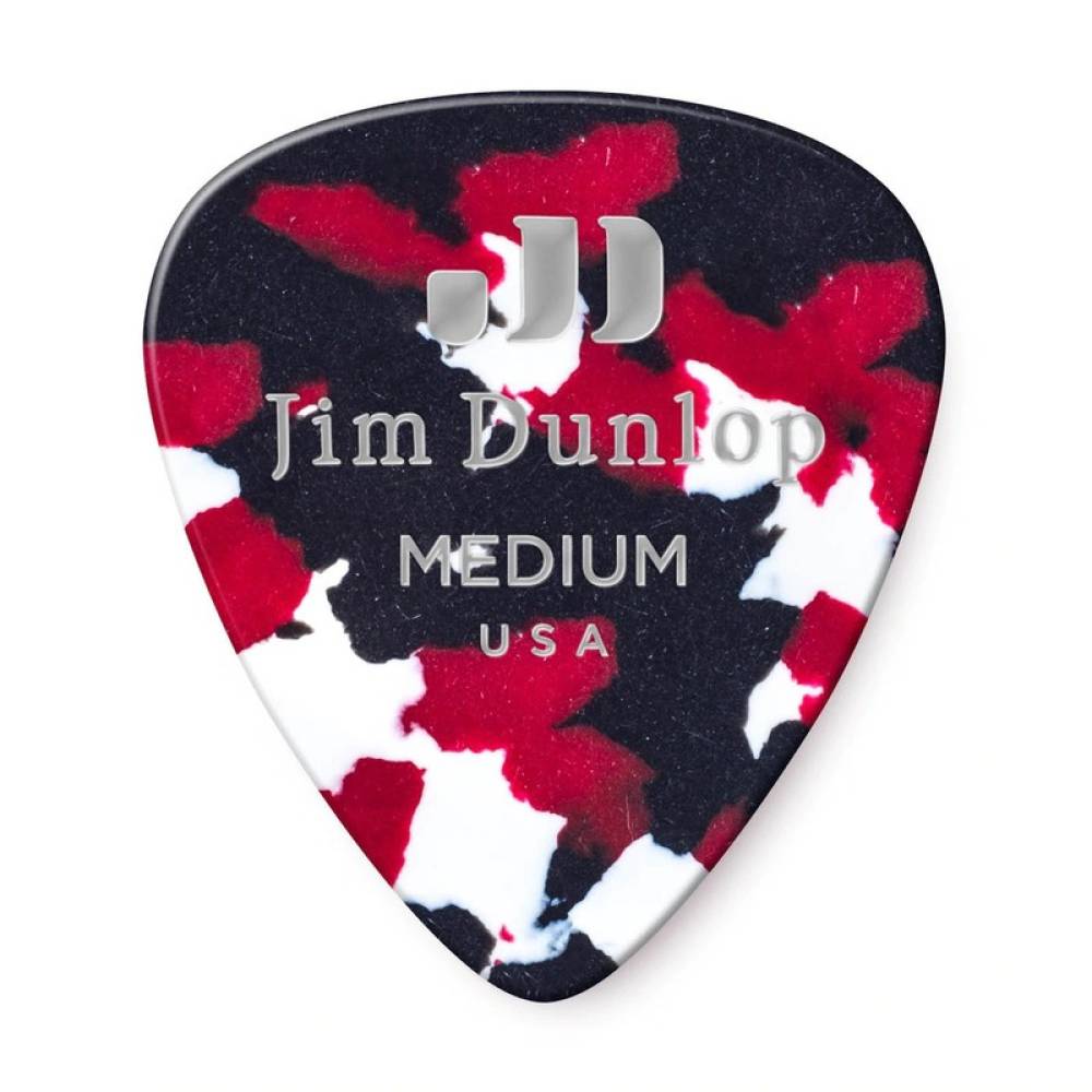 Медіатори Dunlop 483P06MD Genuine Celluloid Confetti Medium Player's Pack (12 шт.)