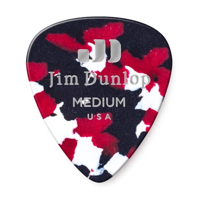 Медіатори Dunlop 483P06MD Genuine Celluloid Confetti Medium Player's Pack (12 шт.)