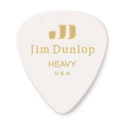Медіатори Dunlop 483P01HV Genuine Celluloid Classic White Heavy Player's Pack (12 шт.)