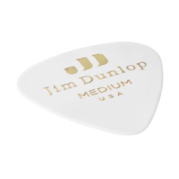 Медіатори Dunlop 483P01MD Genuine Celluloid Classic White Medium Player's Pack (12 шт.)