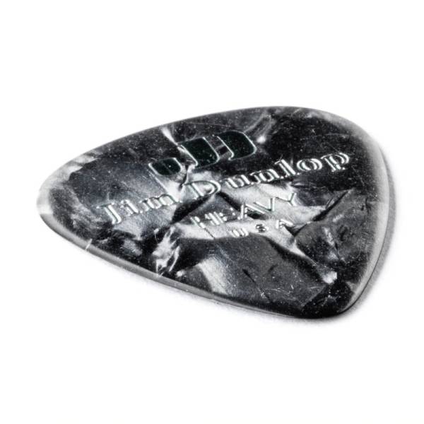 Медіатори Dunlop 483P02HV Celluloid Black Pearloid Heavy Player's Pack (12 шт.)