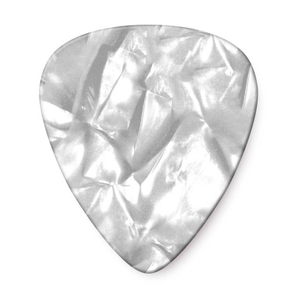 Медіатори Dunlop 483P04MD Genuine Celluloid White Pearloid Medium Player's Pack (12 шт.)