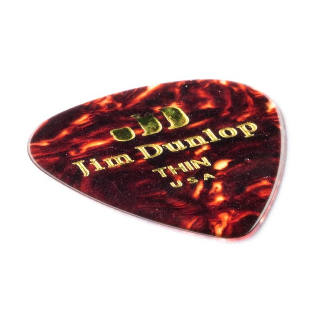 Медиаторы Dunlop 483P05TH Genuine Celluloid Classic Shell Thin Player's Pack (12 шт.)