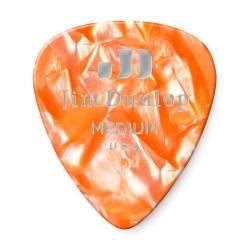 Медіатори Dunlop 483P08MD Genuine Celluloid Orange Pearloid Medium Player's Pack (12 шт.)