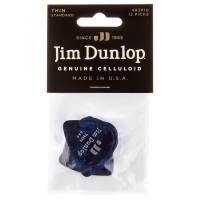 Медиаторы Dunlop 483P10TH Genuine Celluloid Classic Blue Pearloid Thin Player's Pack (12 шт.)