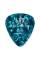 Медіатори Dunlop 483P11TH Genuine Celluloid Turquoise Pearloid Thin Player's Pack (12 шт.)