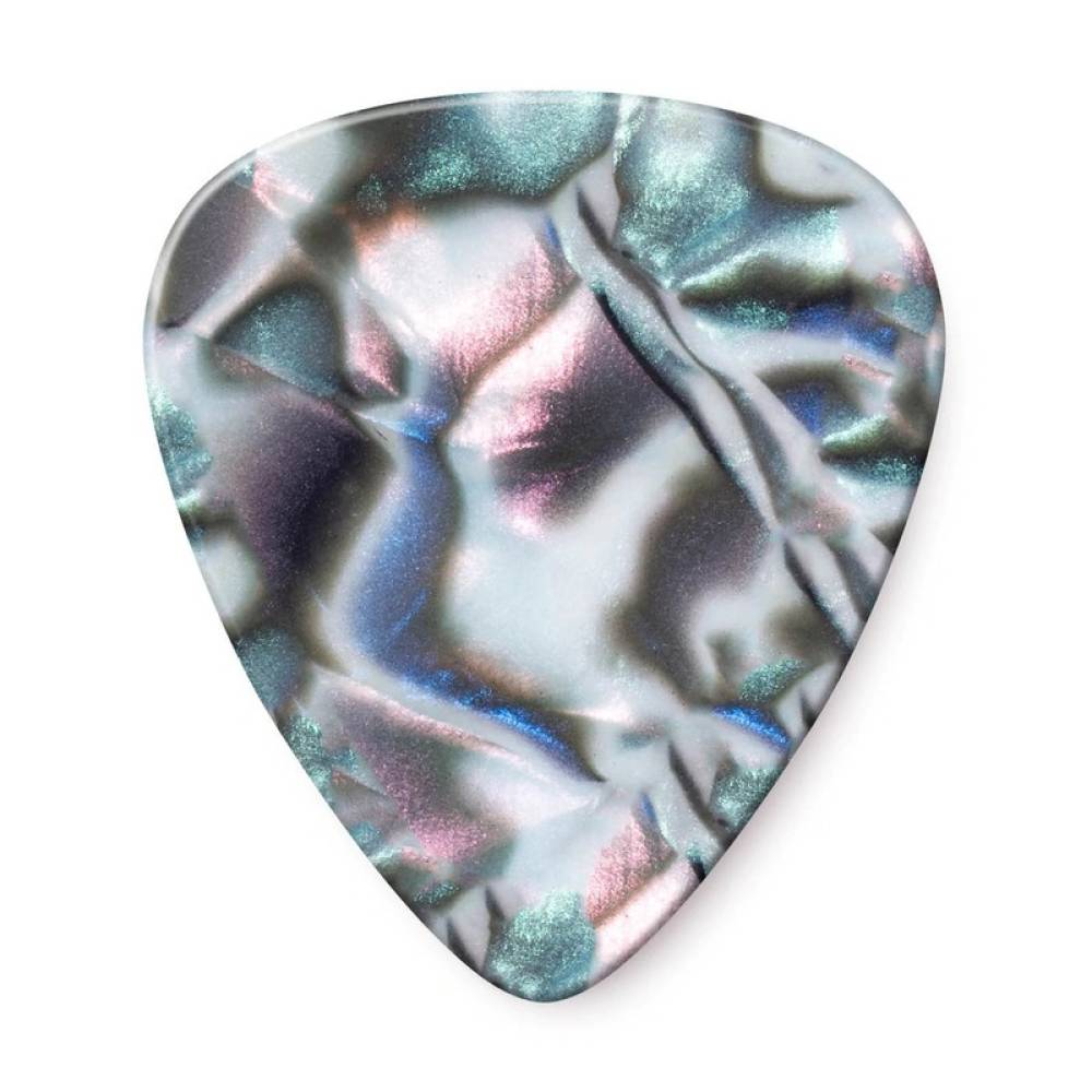 Медіатори Dunlop 483P14MD Genuine Celluloid Classic Abalone Medium Player's Pack (12 шт.)
