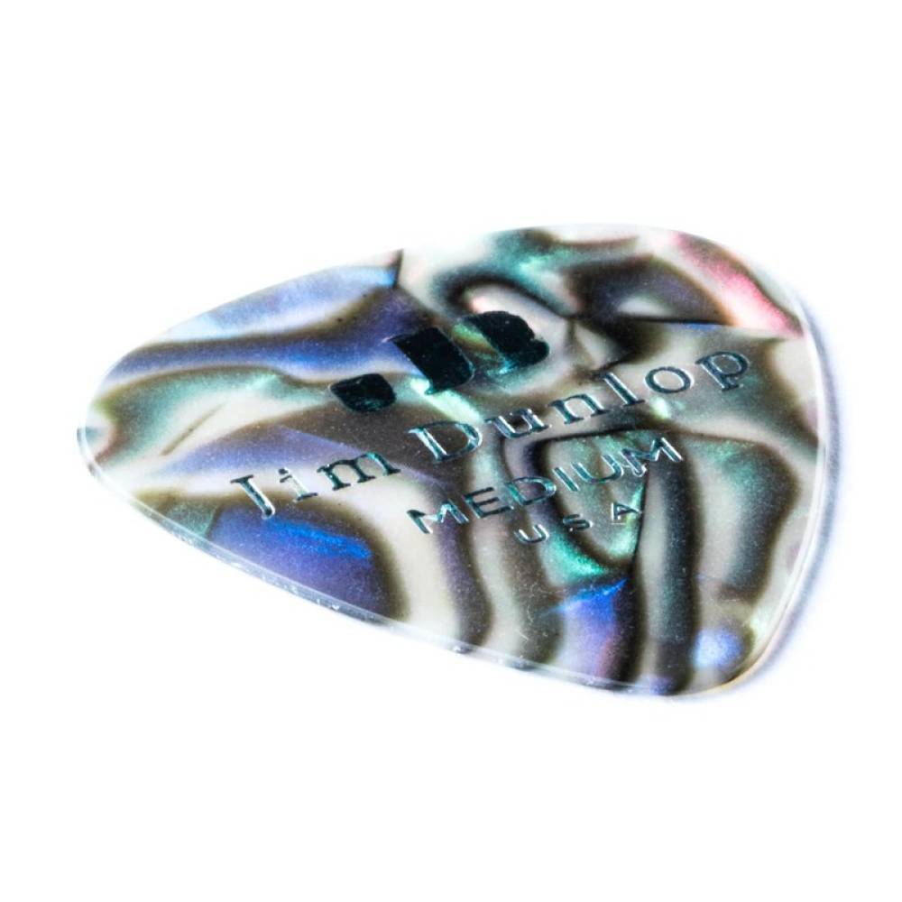 Медіатори Dunlop 483P14MD Genuine Celluloid Classic Abalone Medium Player's Pack (12 шт.)