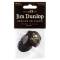 Медиаторы Dunlop 485P03HV Genuine Celluloid Teardrop Black Heavy Player's Pack (12 шт.)