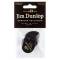 Медиаторы Dunlop 485P03MD Genuine Celluloid Teardrop Black Medium Player's Pack (12 шт.)