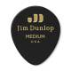 Медіатори Dunlop 485P03MD Genuine Celluloid Teardrop Black Medium Player's Pack (12 шт.)