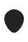 Медіатори Dunlop 485P03MD Genuine Celluloid Teardrop Black Medium Player's Pack (12 шт.)