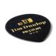 Медіатори Dunlop 485P03MD Genuine Celluloid Teardrop Black Medium Player's Pack (12 шт.)