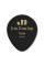 Медіатори Dunlop 485P03TH Genuine Celluloid Teardrop Black Thin Player's Pack (12 шт.)