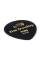 Медіатори Dunlop 485P03TH Genuine Celluloid Teardrop Black Thin Player's Pack (12 шт.)