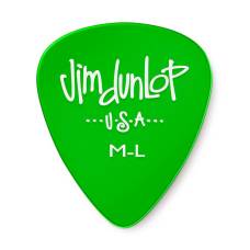 Медиатор Dunlop 4861 Gels Green Medium Light Guitar Pick (1 шт.)