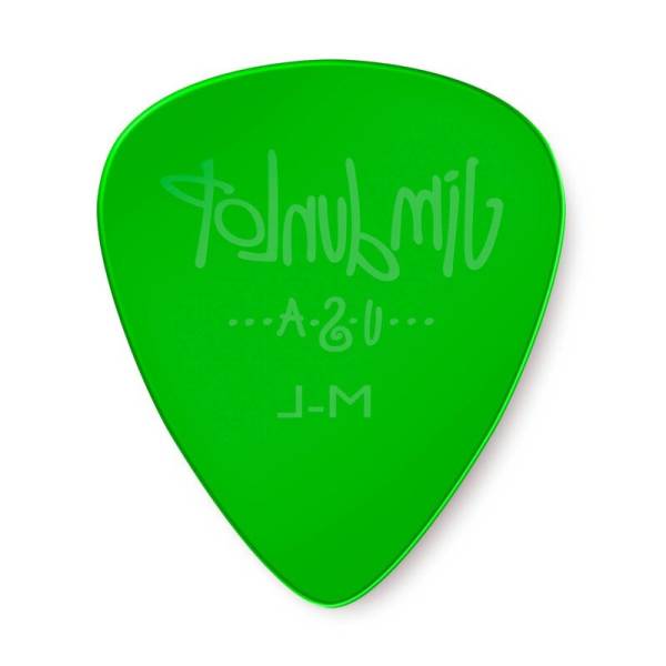 Медиатор Dunlop 4861 Gels Green Medium Light Guitar Pick (1 шт.)