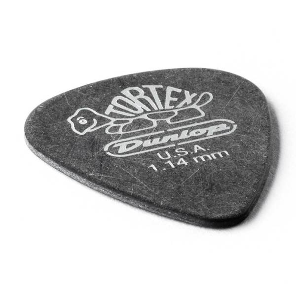 Медиатор Dunlop 4880 Tortex Pitch Black Guitar Pick 1.14 mm (1 шт.)