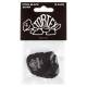 Медіатори Dunlop 488P.60 Tortex Pitch Black Standard Player's Pack 0.60 mm (12 шт.)