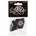 Медиаторы Dunlop 488P.73 Tortex Pitch Black Player's Pack 0.73 mm (12 шт.)