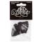 Медиаторы Dunlop 488P.73 Tortex Pitch Black Player's Pack 0.73 mm (12 шт.)