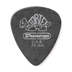 Медіатори Dunlop 488P.73 Tortex Pitch Black Player's Pack 0.73 mm (12 шт.)