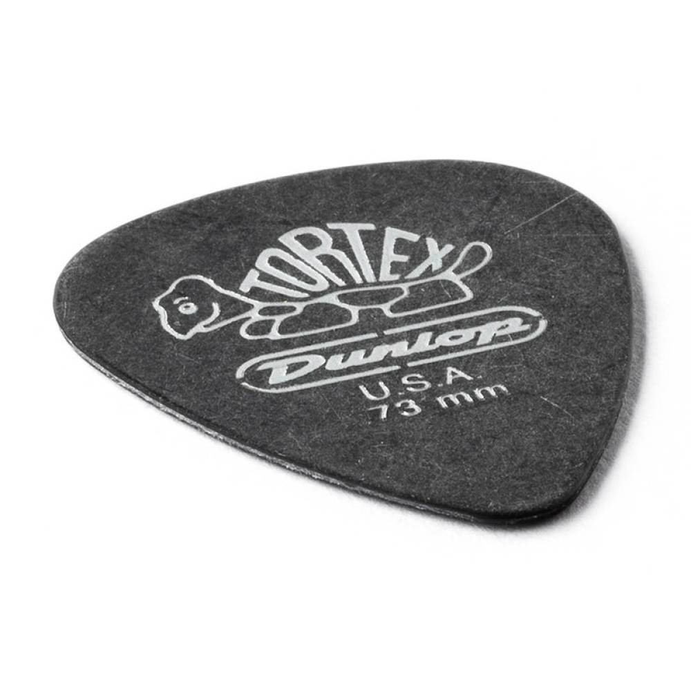 Медиаторы Dunlop 488P.73 Tortex Pitch Black Player's Pack 0.73 mm (12 шт.)