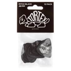 Медіатори Dunlop 488P.88 Tortex Pitch Black Standard Player's Pack 0.88 mm (12 шт.)