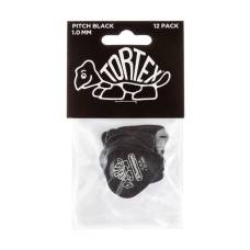 Медиаторы Dunlop 488P1.0 Tortex Pitch Black Standart Guitar Pick 1.0 mm (12 шт.)