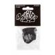 Медиаторы Dunlop 488P1.0 Tortex Pitch Black Standart Guitar Pick 1.0 mm (12 шт.)